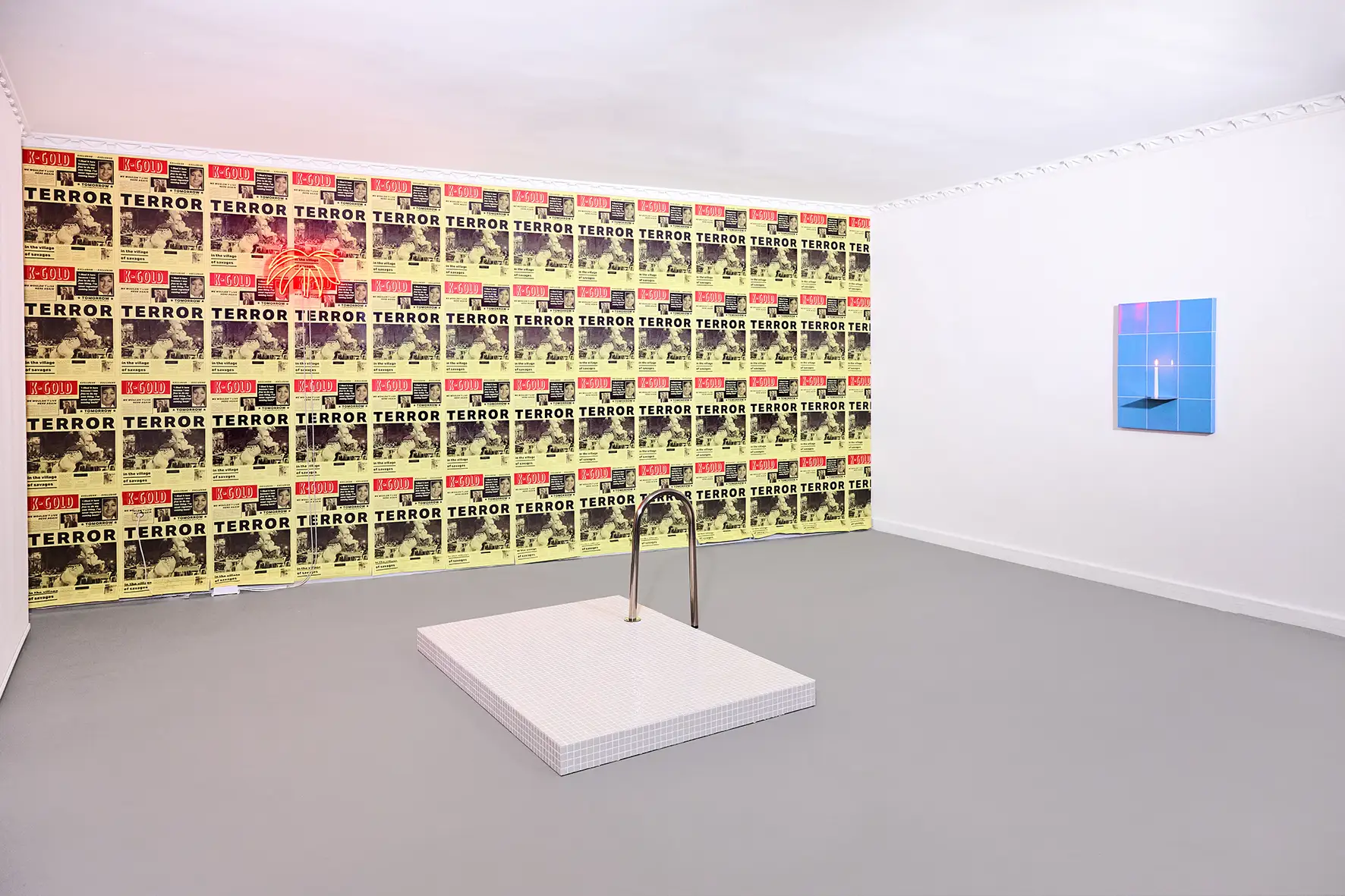 Blue Moon solo show, K-Gold Temporary Gallery Lesvos, 12 July - 31 August 2025. Curated by Nicolas Vamvouklis. Photography by Studio Panos. 
                                